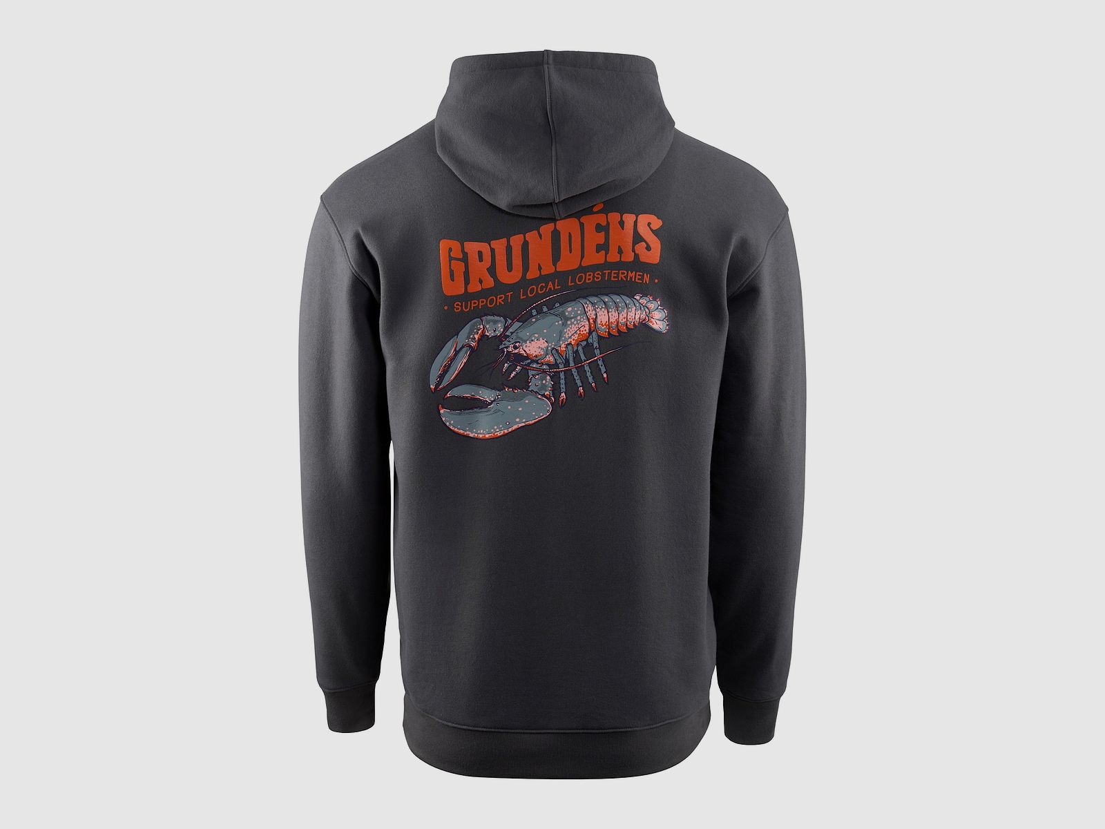 Grundens Displacement DWR Hoodie SL Lobsterman Anchor XXL