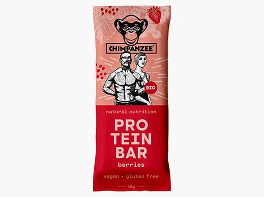 Chimpanzee Chimpanzee Riegel Bio Protein Bar Johannisbeere