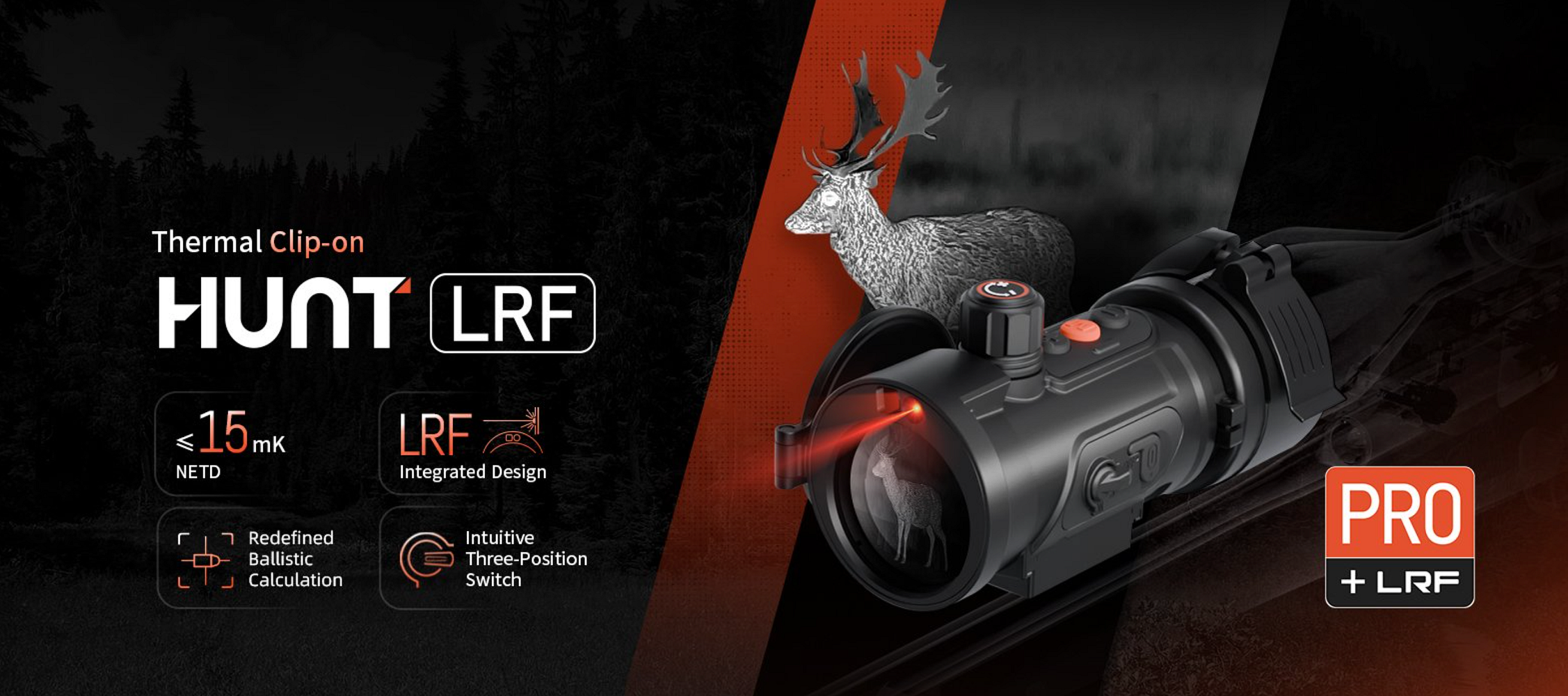 ThermTec Hunt 650 LRF – Thermal imaging technology for the highest demands