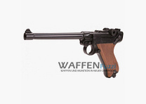 ME P04 Schreckschusswaffe 9mm brüniert mit Holzgriff