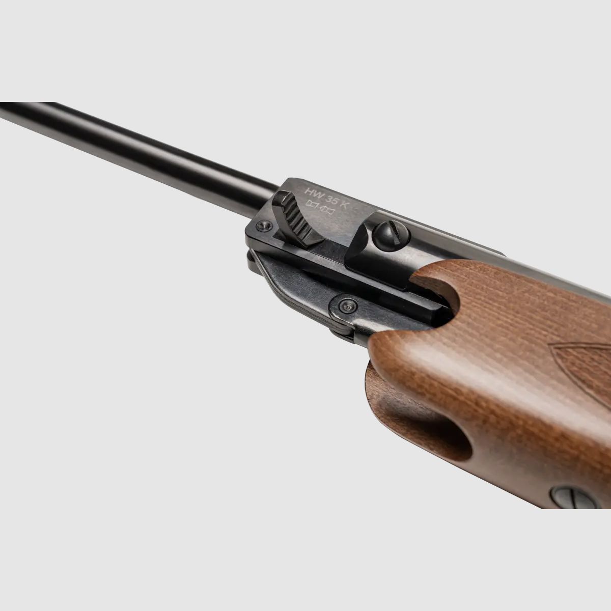 Weihrauch HW 35 Weitschussluftgewehr mit Schalldämpfer