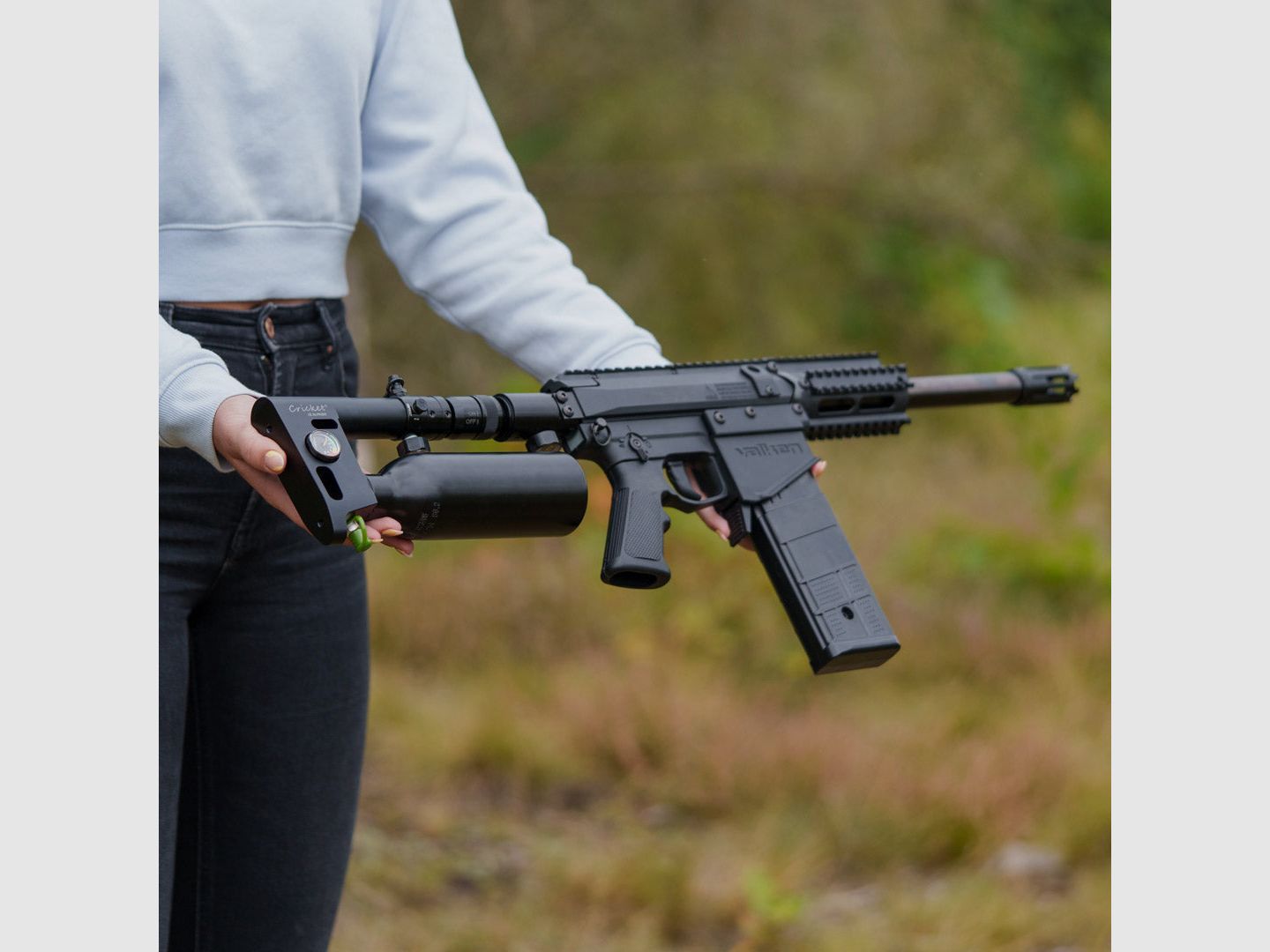 Huben Power U-Cricket Adapter/-KIT | 1100PSI | 360° | High Joule | M17 | FSC | Set or individual parts