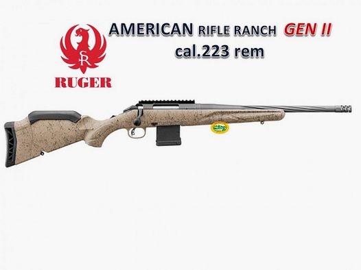 RUGER American Ranch Gen.II cal.223 rem