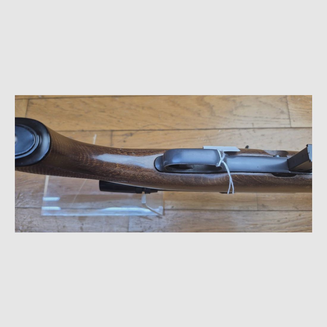 Bella Carabina RAF Modello 64 – Cal. .22LR – Carabina semi-automatica – Caricatore 10 colpi – Cannocchiale Bushnell 3x-7 Custom .22 "Made in Japan" – 100% acciaio – Canne nuova – Ottime condizioni – TBE+/TBE++, immagine 15 di 36