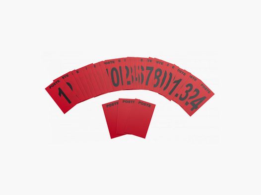Lote de 27 placas de caza