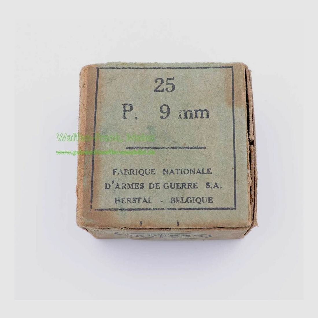 FN Fabrique Nationale Liège Pistol Ammunition 9mm Luger/Parabellum/9x19