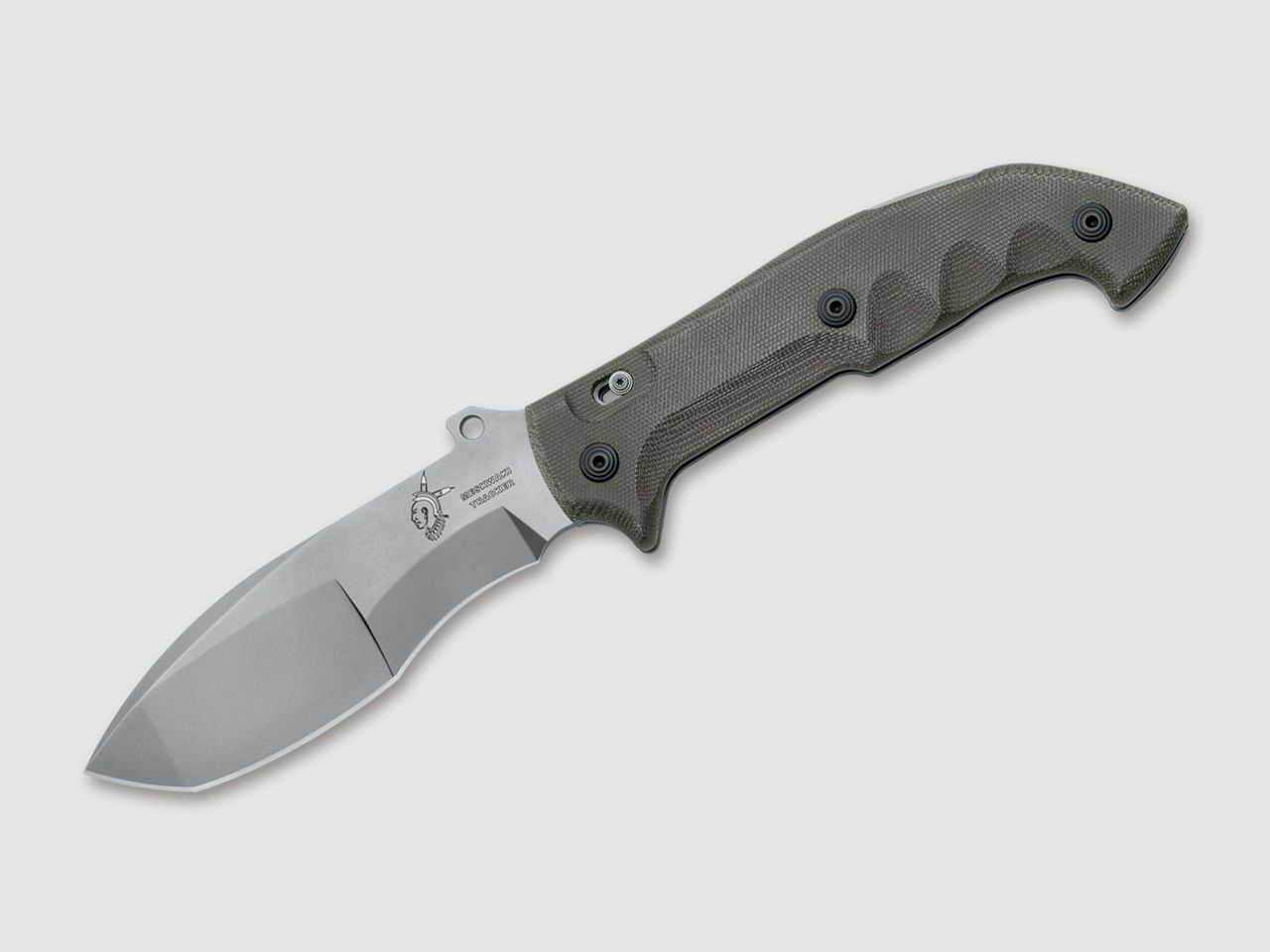 Taschenmesser Meskwaki Tracker Micarta rieiges