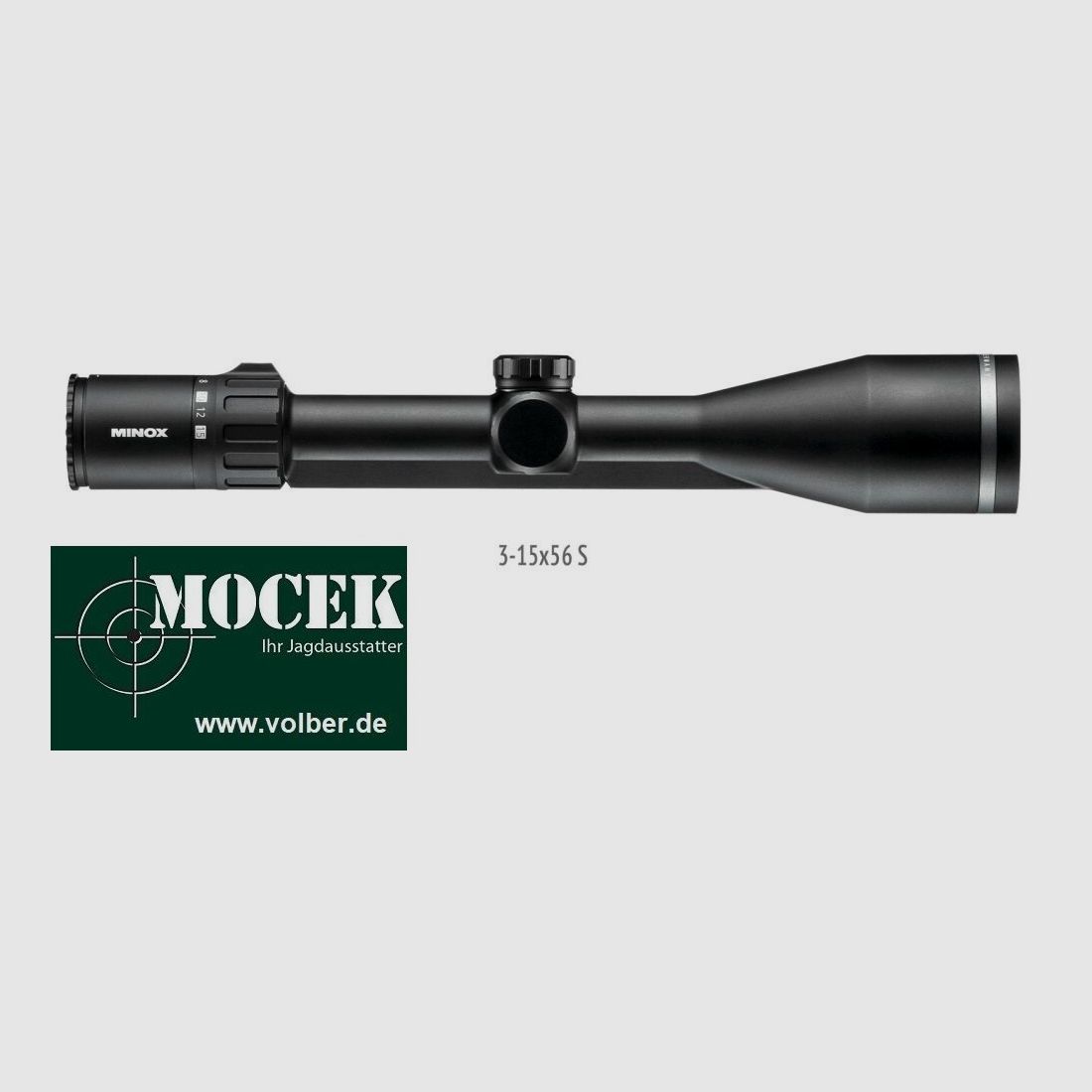 Minox Allrounder 3-15x56, mit Schiene
