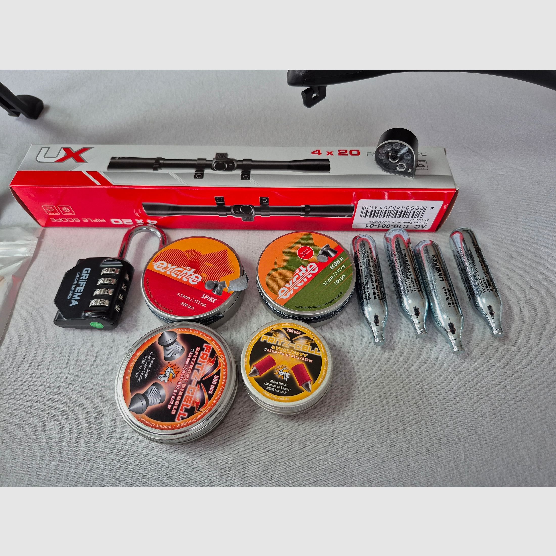 Diana Chaser Gewehr mit viel Zubehör neuwertig mit Rechnung