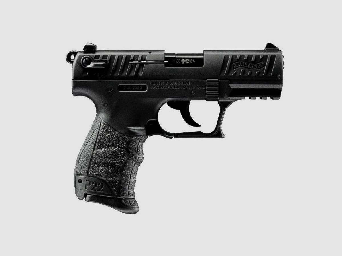 PISTOLE PIST P22Q STANDARD WALTHER 3,42'' KAL. 22LR, 10 SCHUSS - SCHWARZ, Bild 3 von 4