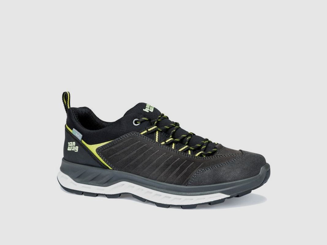 Han Wag Herrenschuh Blueridge Low ES Asphalt/Gelb