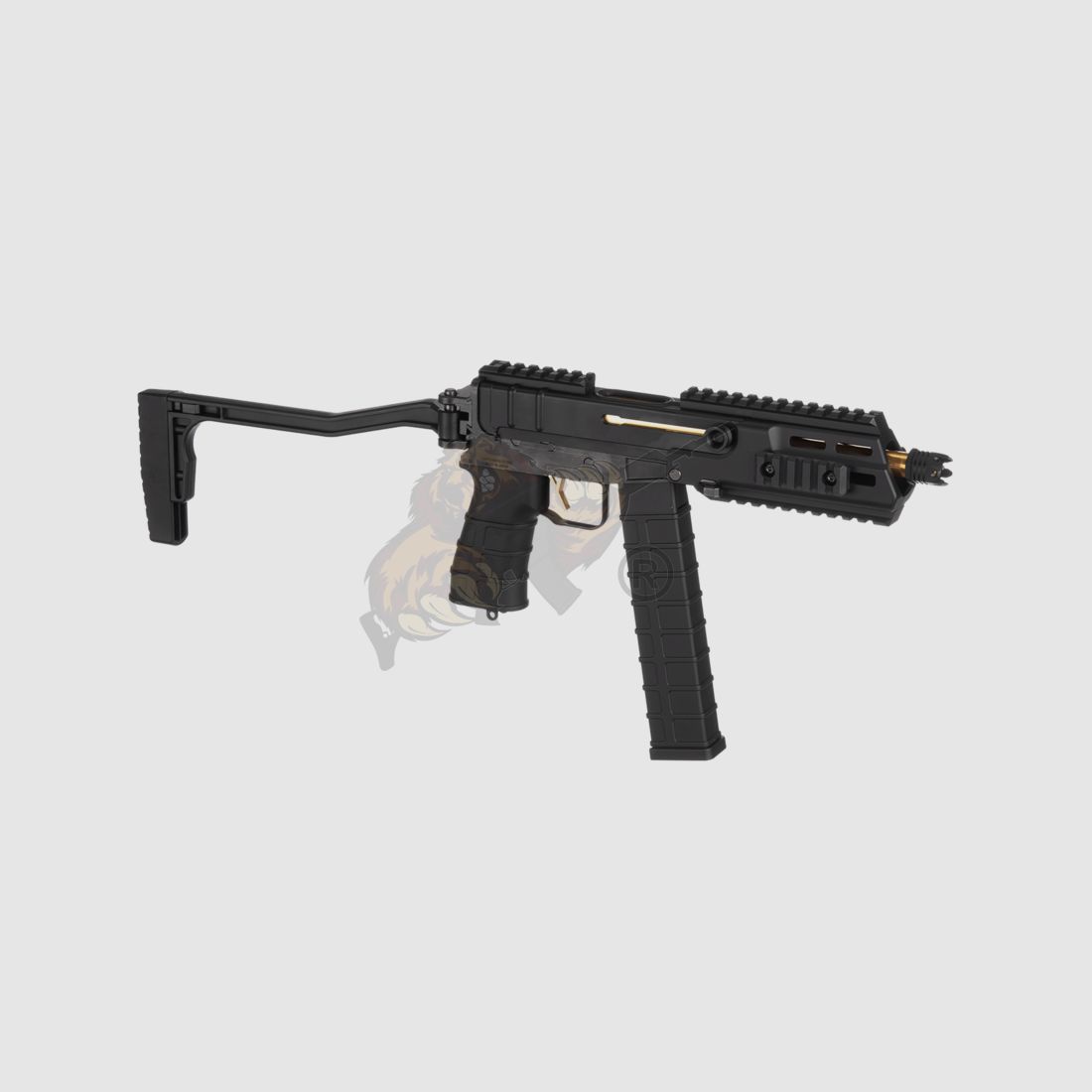 Scorpion Mod.M AEG Airsoft in Schwarz - max 0.5 Joule