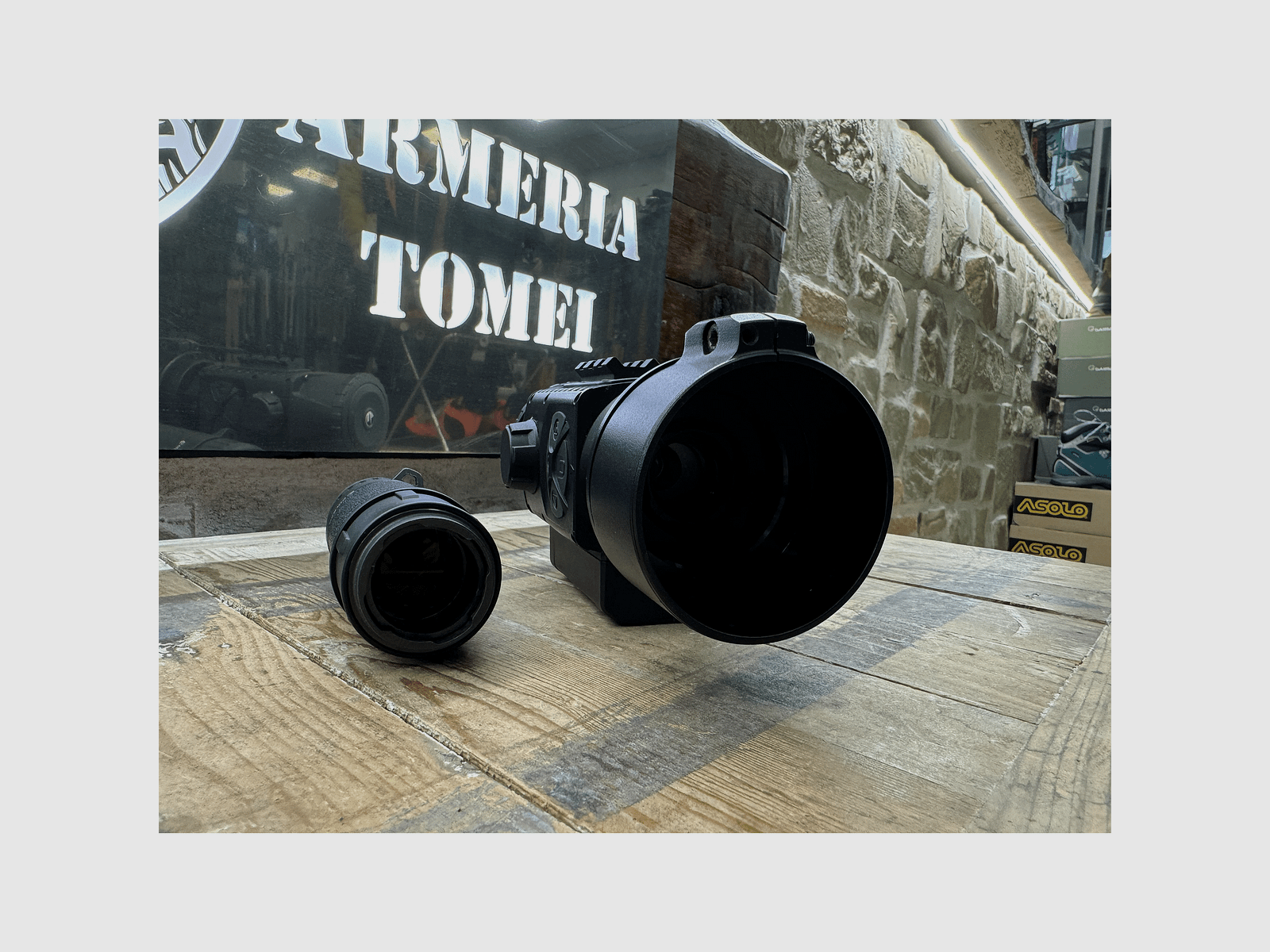 USED – THERMAL SCOPE – PULSAR KRYPTON XG50 BW THERMAL WITH MONOCULAR, image 3 of 4