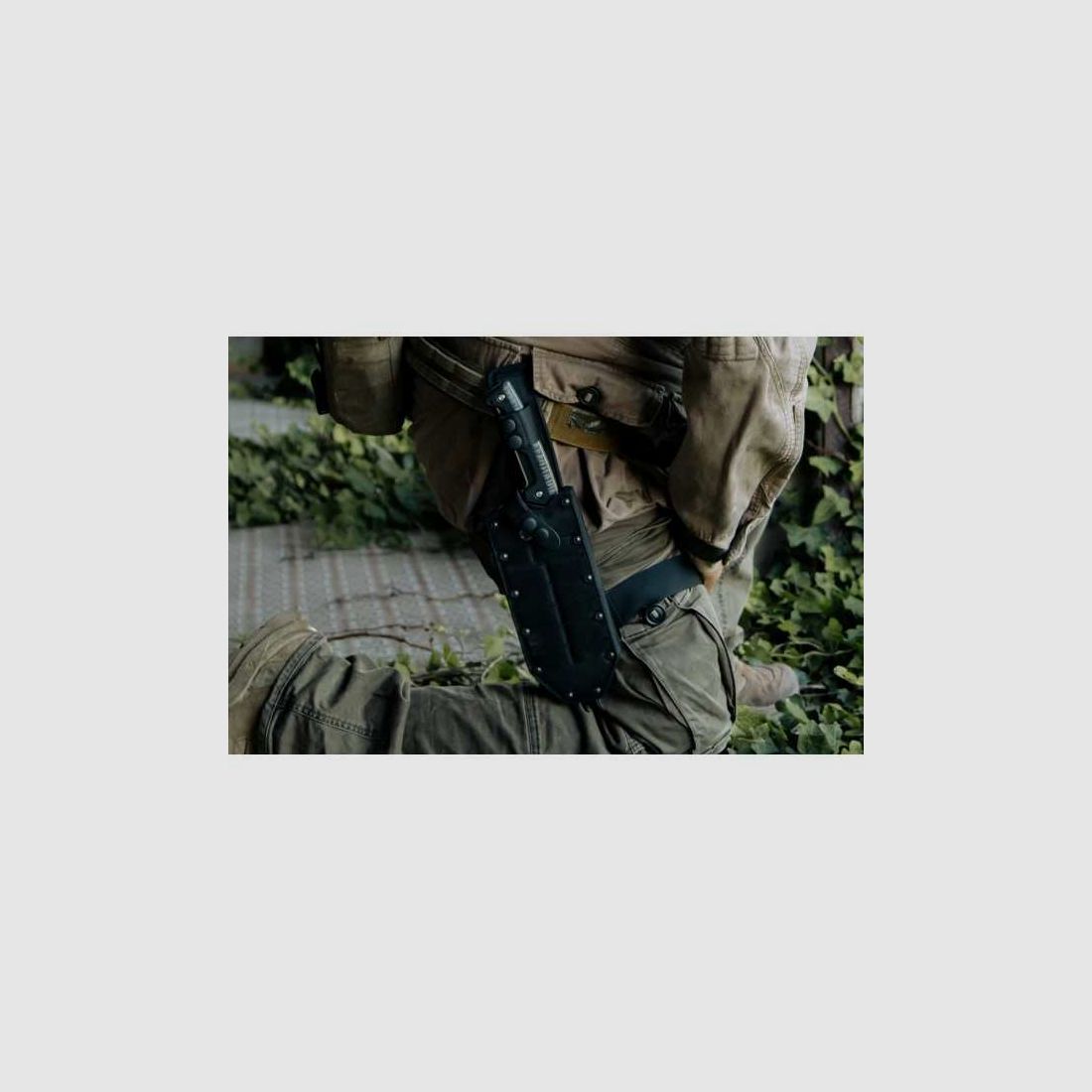 Extrema Ratio FAT BOY DARK STONE huge fixed blade knife