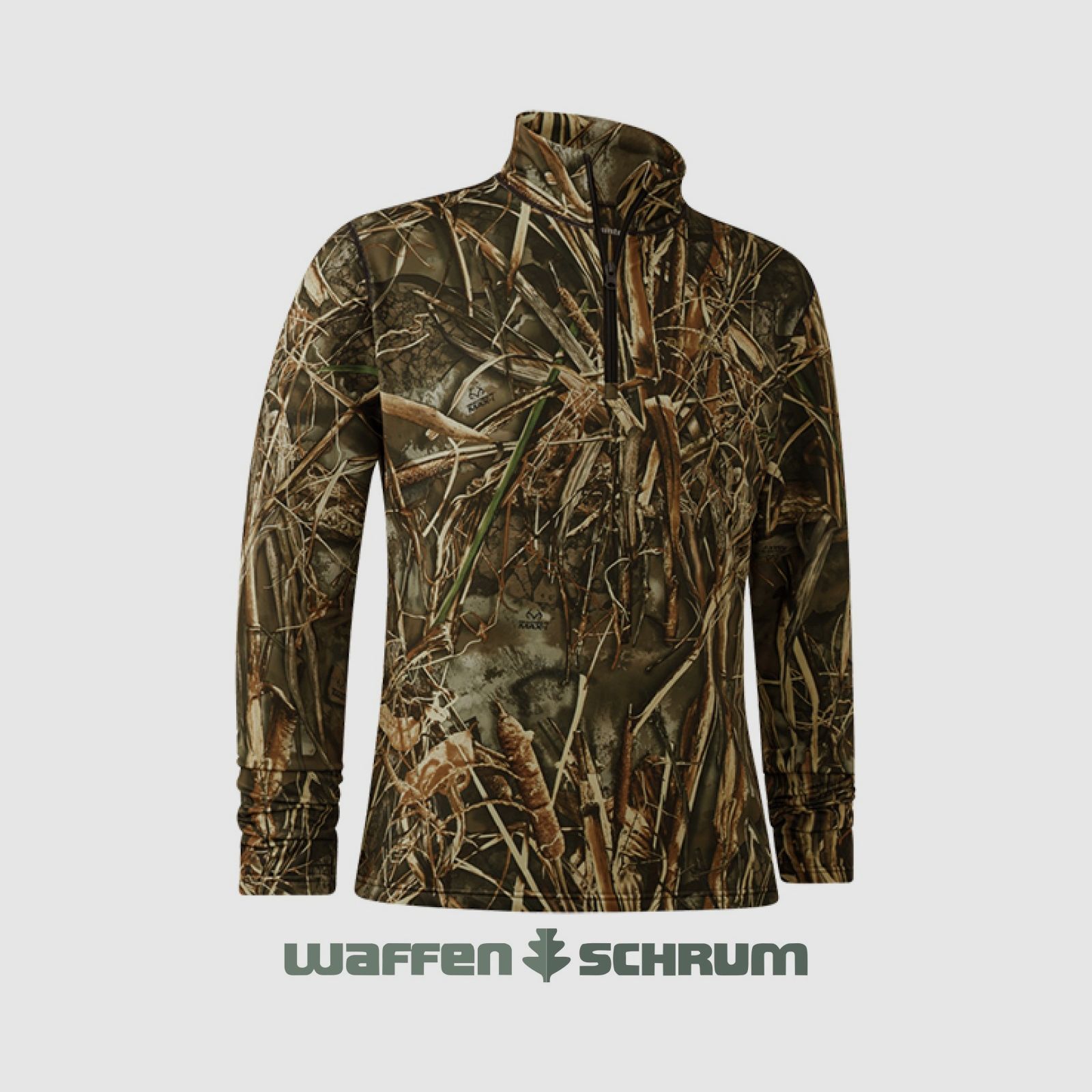 Deerhunter Langarmshirt Game Zip Realtree Max 7