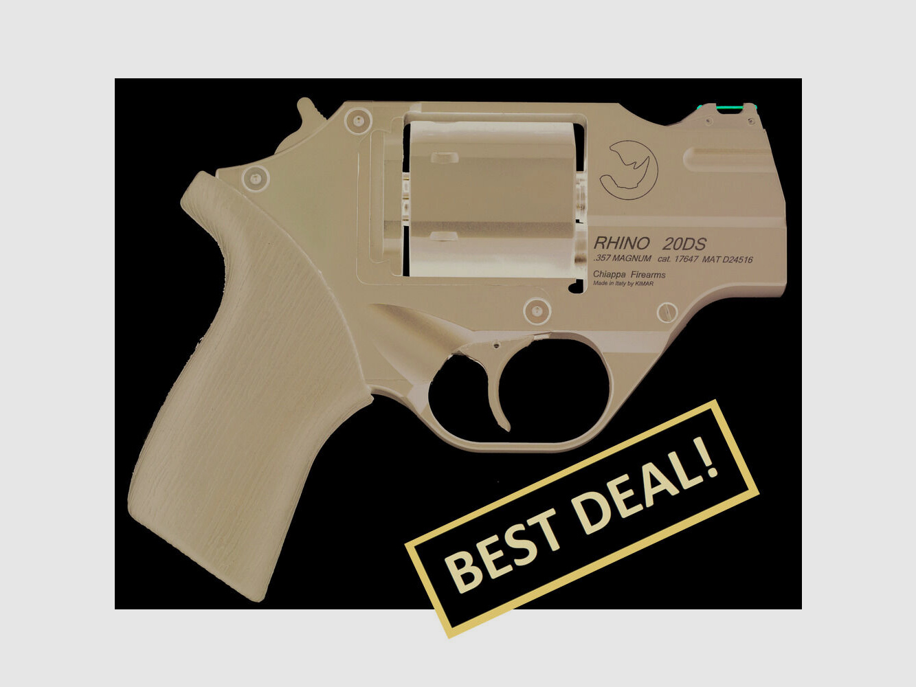 Chiappa Rhino 20 DS - Czarny .357 Mag.