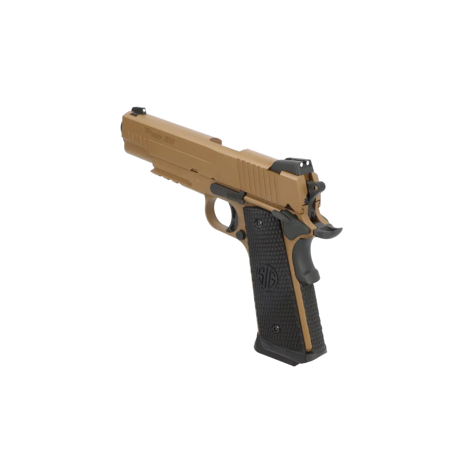Sig Sauer 1911 Emperor Scorpion Coyote Tan CO2 Pistole 4,5 mm Blow Back, Bild 6 von 6