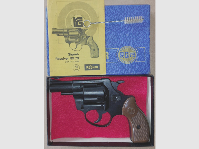 Röhm Revolver RG 79 - 9 mm - PTB 5-71 aus 1972