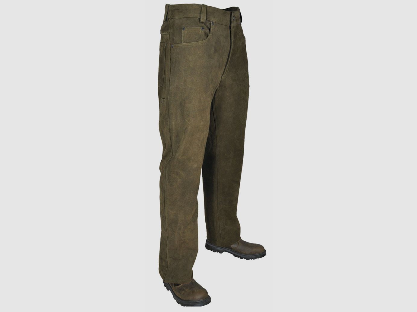 Pantalon de chasse en cuir de buffle