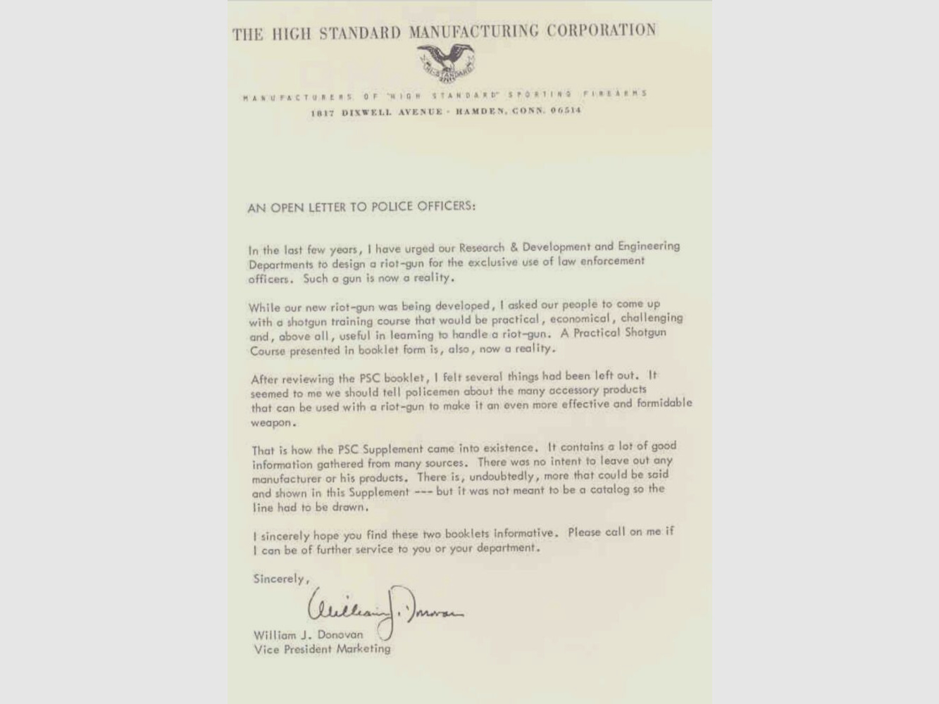 High Standart K-1200 18-7 Riot 12 Ga