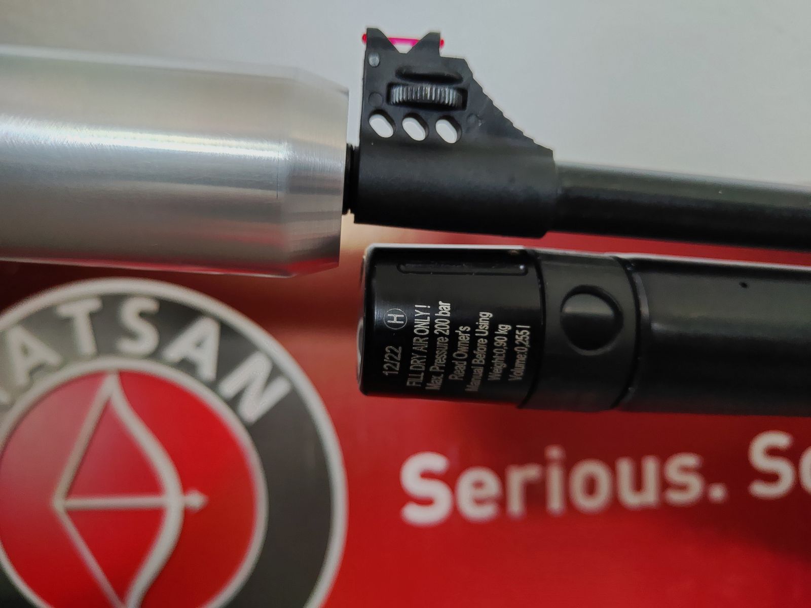 Hatsan BT65 Elite .30 (7.62mm) – Complete set including tuning cartridge (Huma-Air) & custom silencer up to 130 Joules*