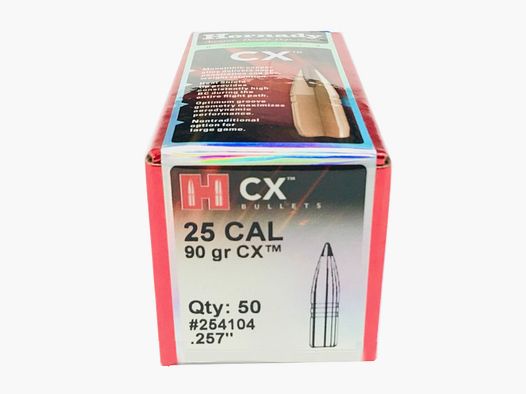 OGIVA HORNADY 25 CAL. 257″ 90GR CX