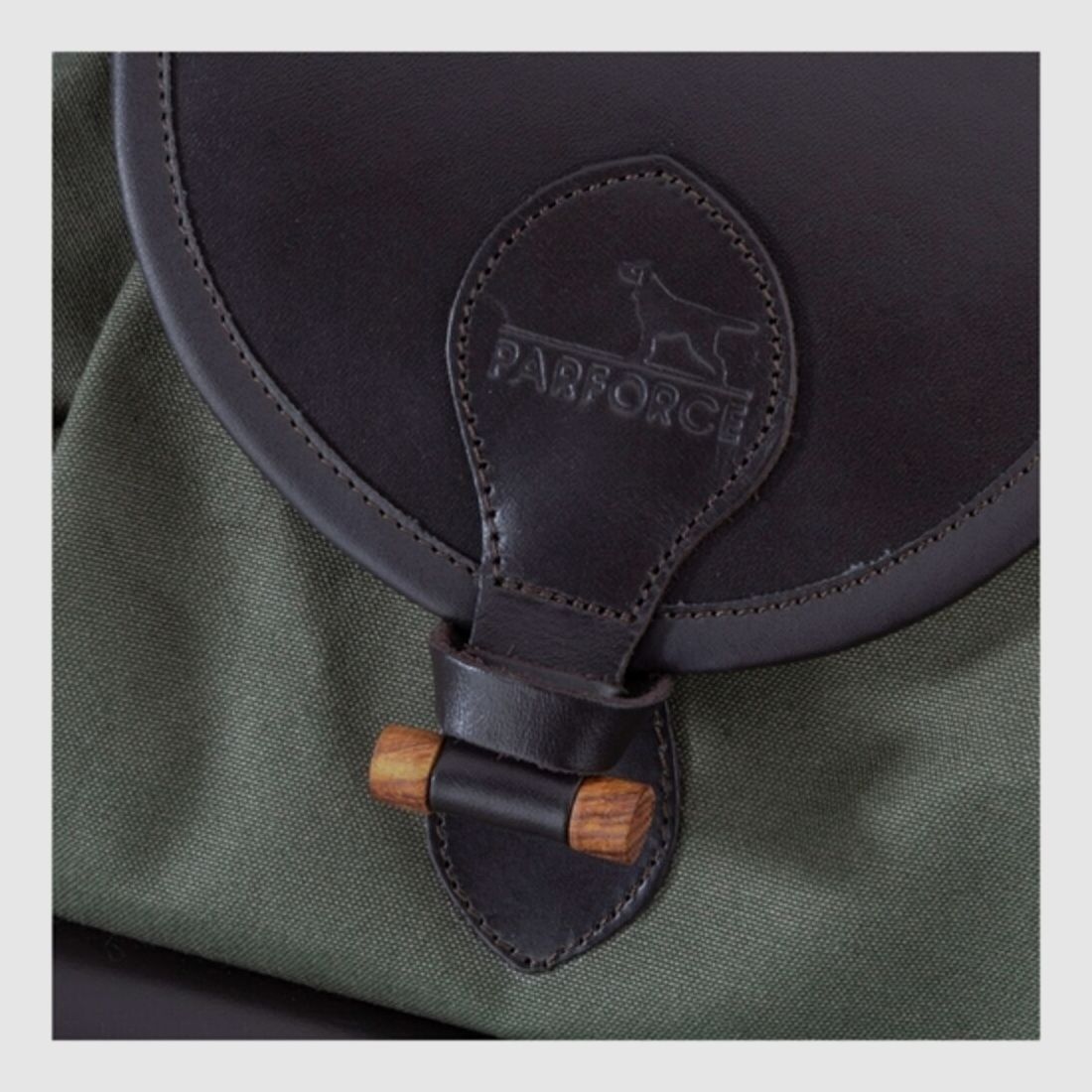 Parforce Rucksack mit Lederapplikationen