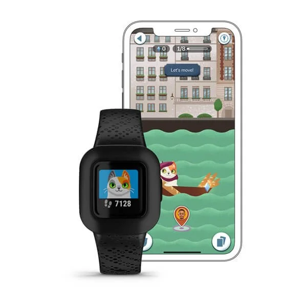 Smartwatch Garmin Vivofit JR 3 Black Cosmic, zdjęcie 10 z 12