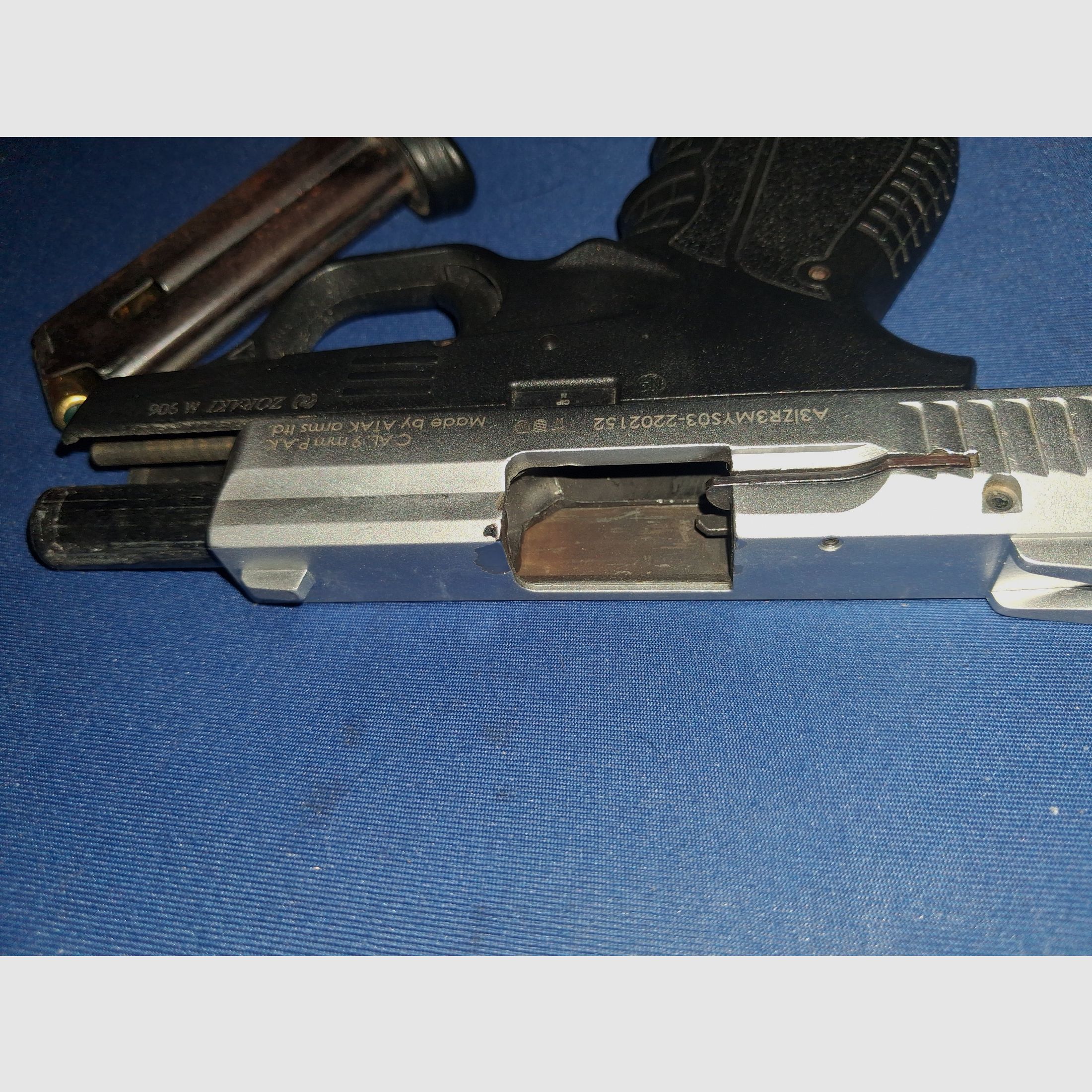 Wapenverzameling, RAM 68. Bull Barrel 22. Schreckschuss 9mm Zoraki Glock luchtgeweer 4,5mm, afbeelding 18 van 20