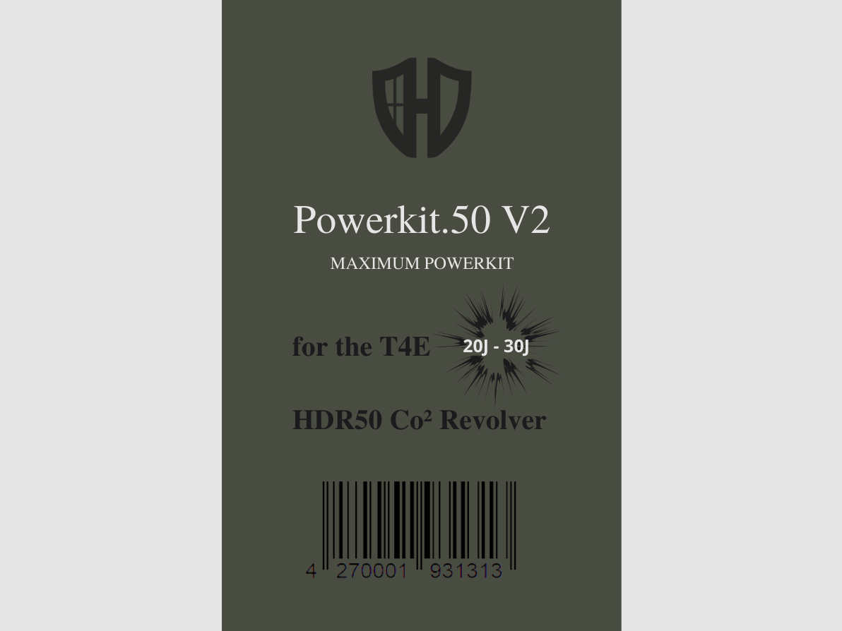 Powerkit.50 V2 for HDR50 | 11J Version Exportventil | Maximale Power | 20-30J | Komplettset, Bild 2 von 4