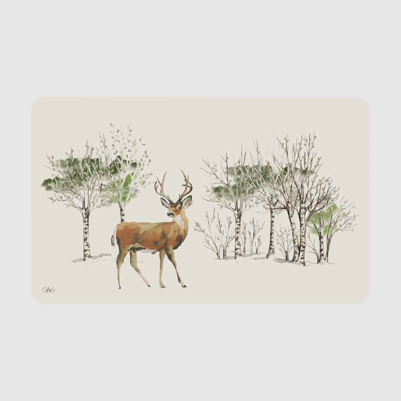 Fritzmann Frühstücksbrettchen Deer