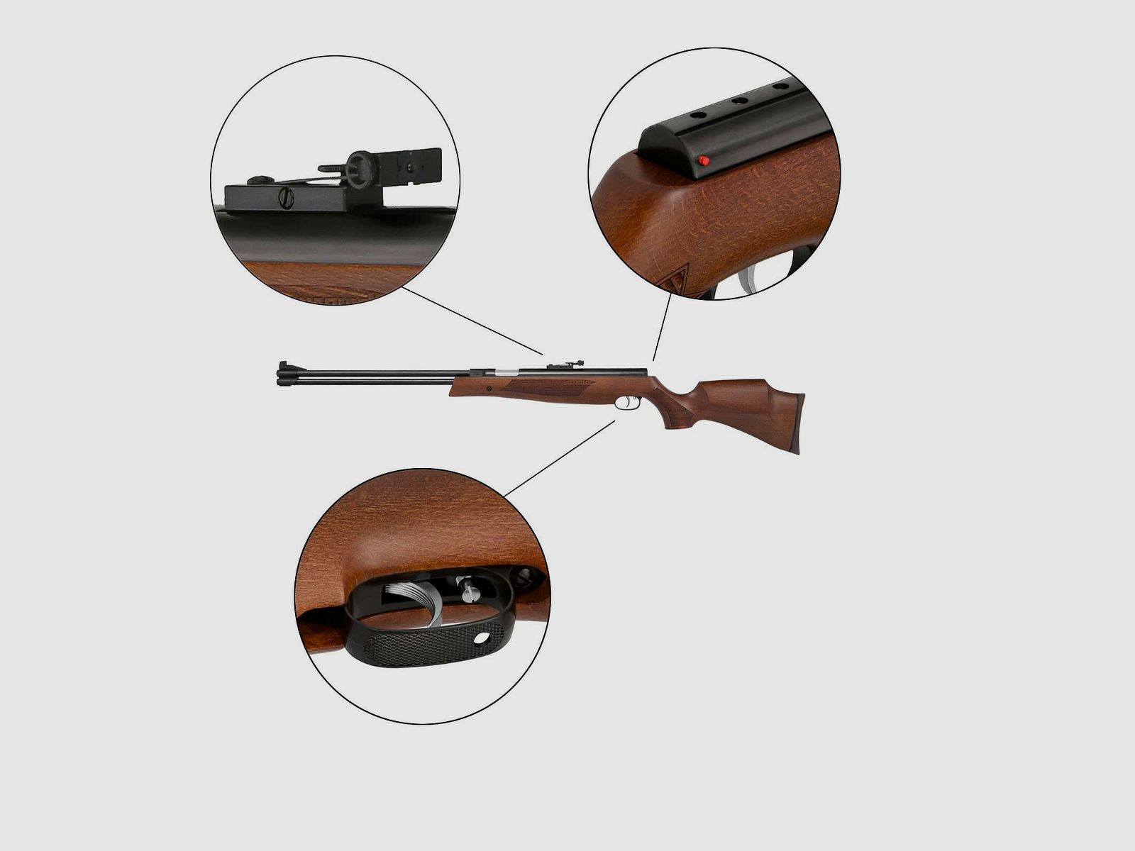 Luftgewehr Weihrauch HW 77 4,5 mm (P18)