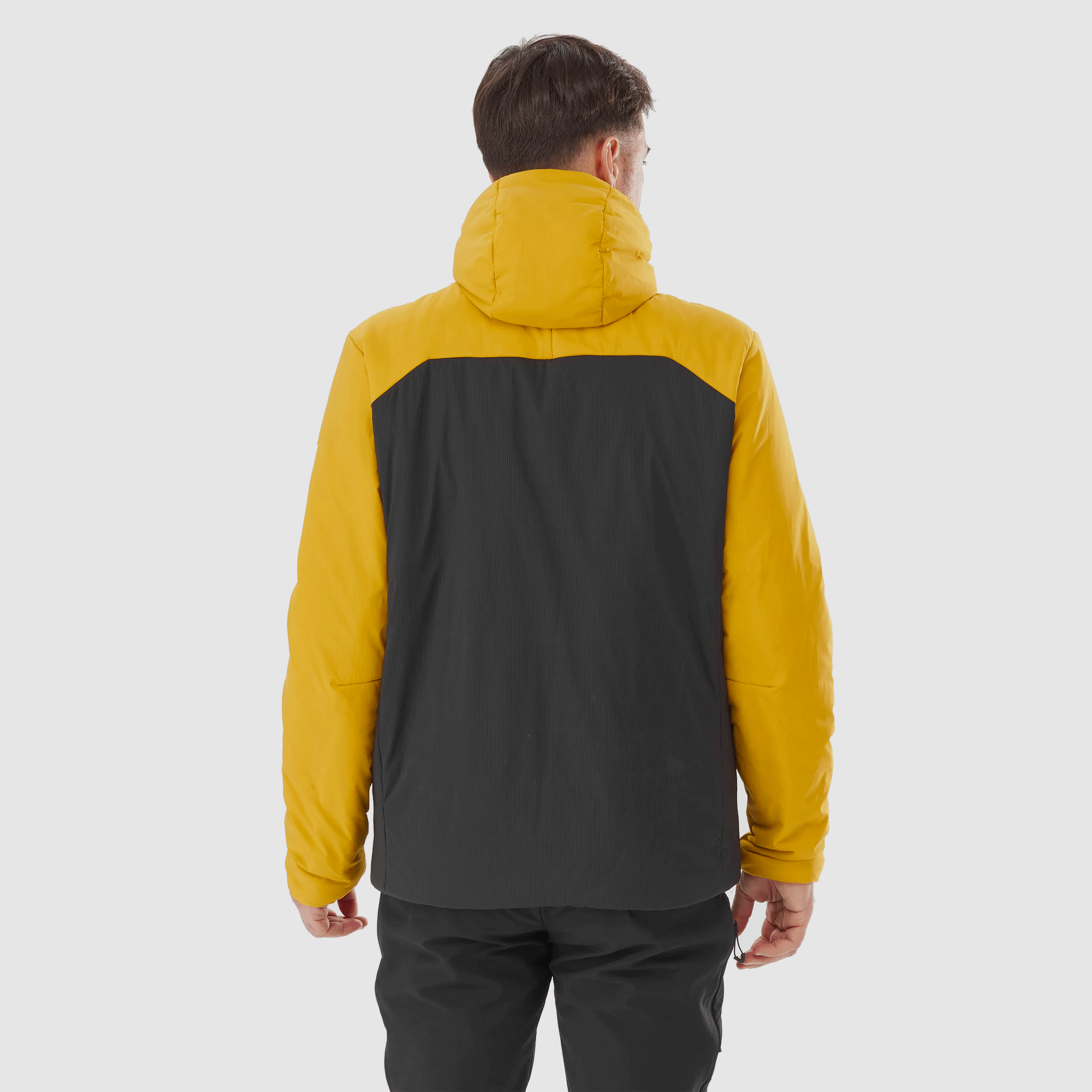 JACKET/PUFFER – MILLET – BOSSON 100 Black/Saffron, image 4 of 9