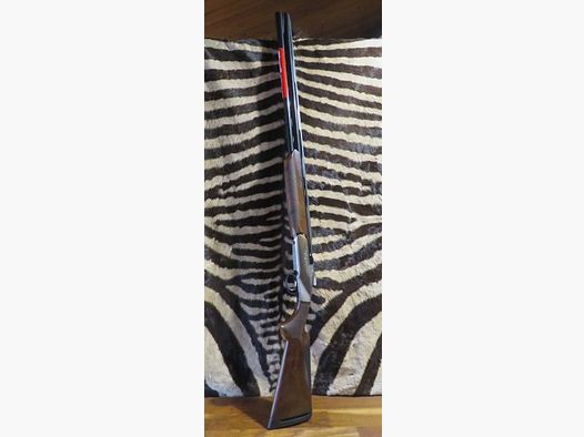 Bockdoppelflinte BENELLI 828U silber Kal.20/76 Lauf 71cm 5 Chokes Carbonband, Waffenkoffer