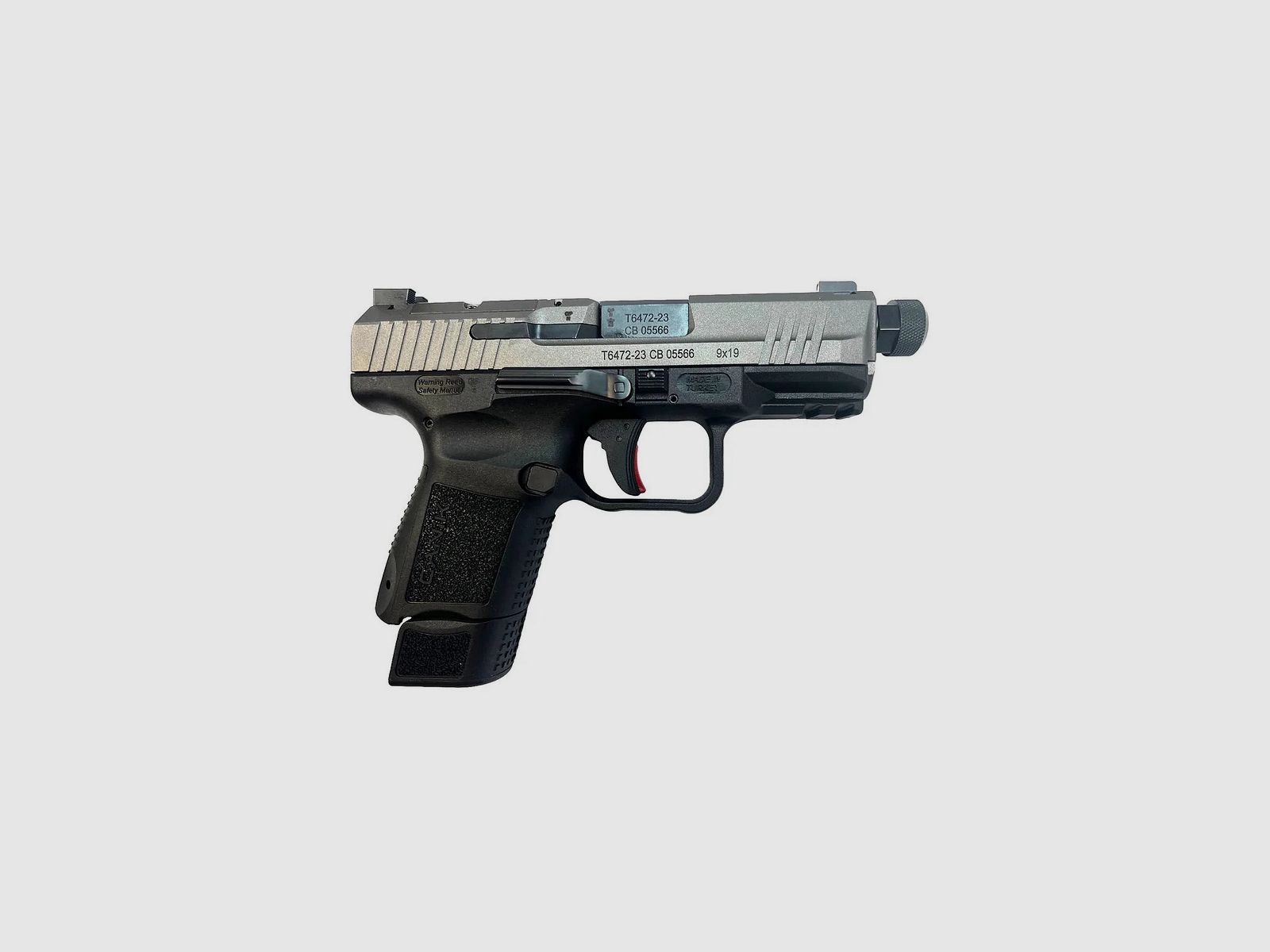 PISTOLE TP9 SUB ELITE CUSTOM TUNGSTEN FILETEE KAL.: 9X19