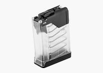 LANCER SYSTEMS L5AWM Magazin Gen2 für AR15 10-schüssig für Kaliber .223 REM / 5.56x45 Nato, klartransparent