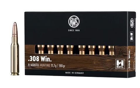 RWS .308 Win. H-M-Kupferhohlspitz 11,7g/180grs.