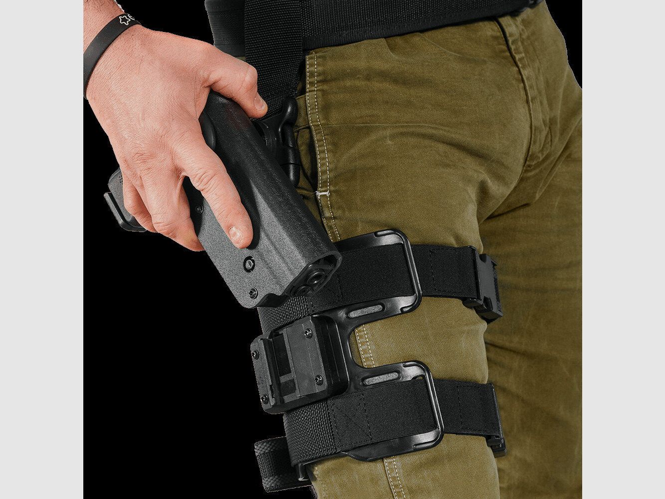 Oberschenkelplatte Ghost für Holster., Bild 5 von 6