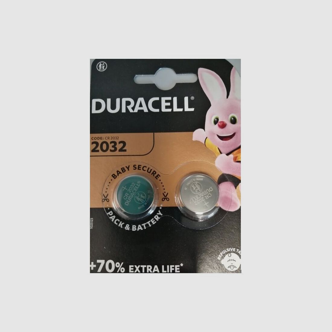 Batteries CR2032 2 pcs., image 2 of 2
