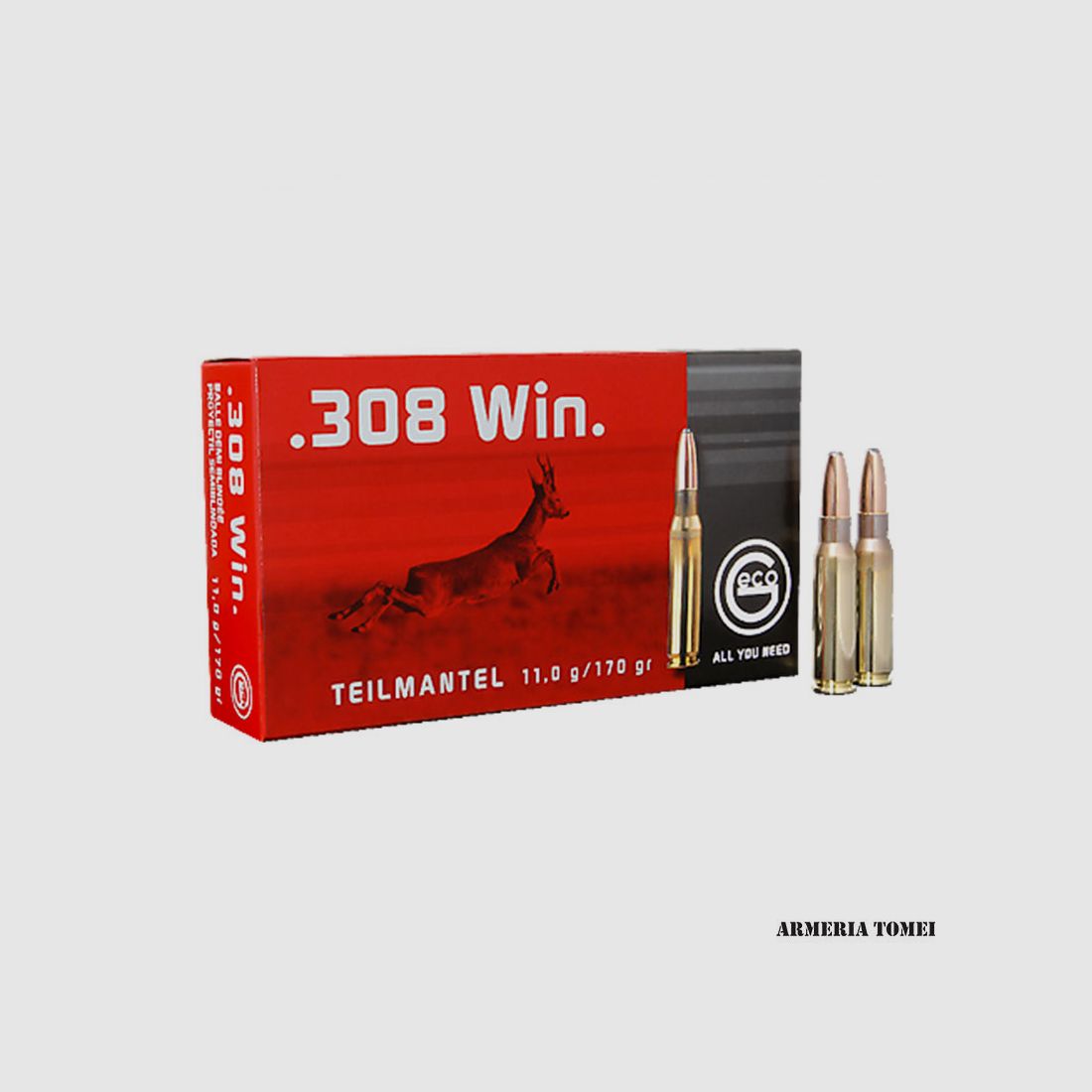 GECO – .308 WIN. Soft Point 11.0g / 170gr