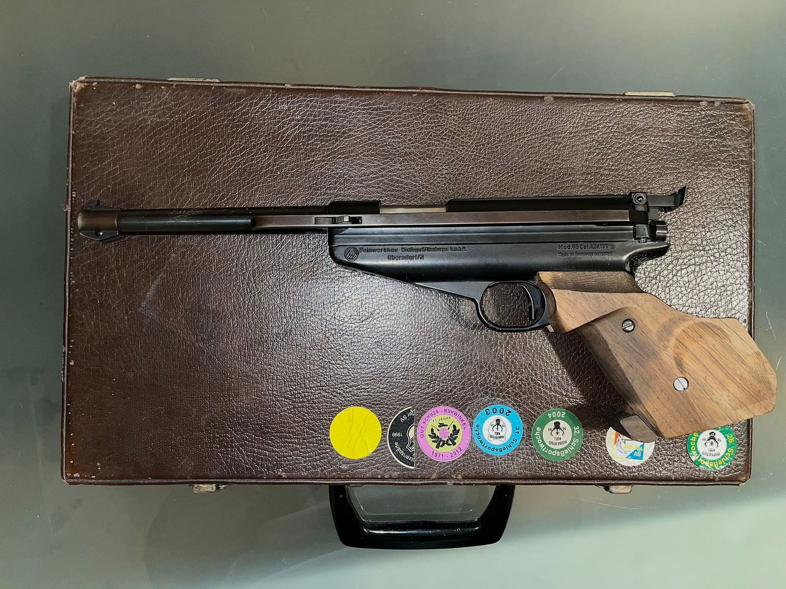 Feinwerkbau Mod. 65 4,5/.177, Federdruck / Seitenspanner