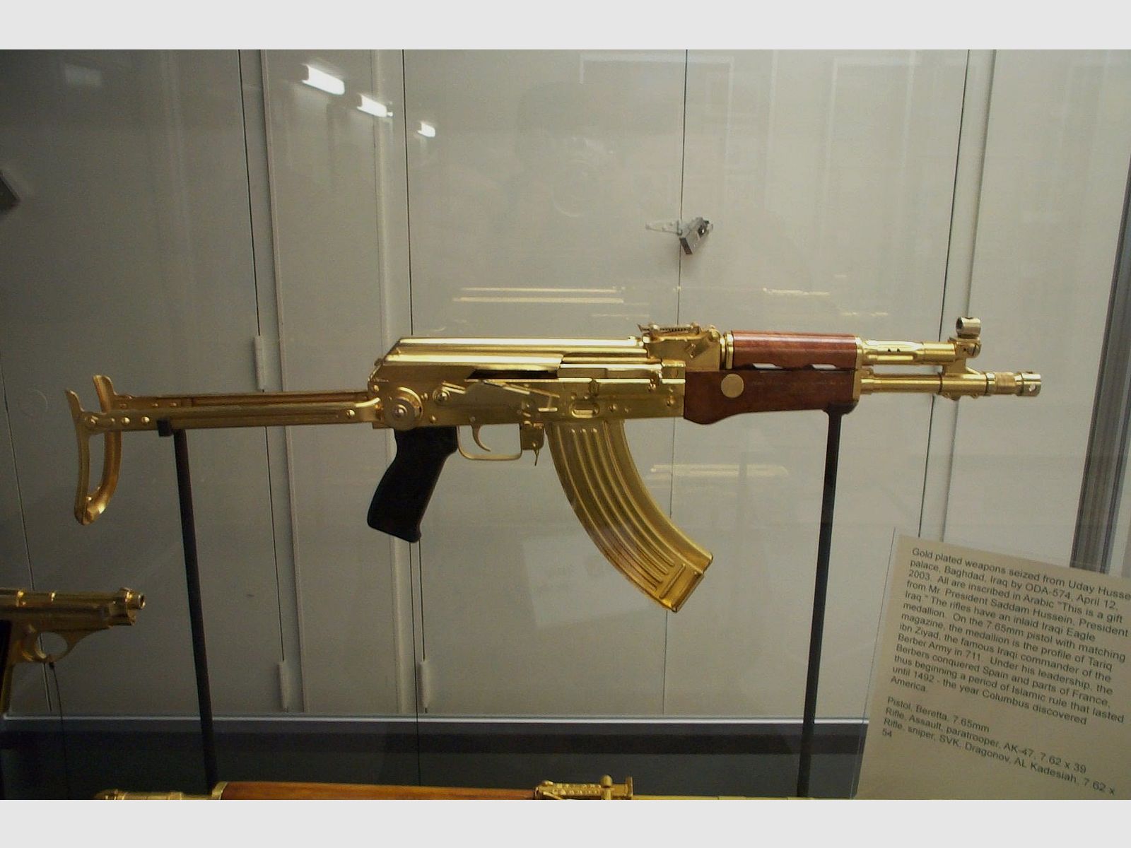 Unmontierter AK Combo Kornträger / Gasblock -> Perfekt für Zastava Iraqi Tabuk Build (Galil RK62 Vektor R4 R5 und Klone)