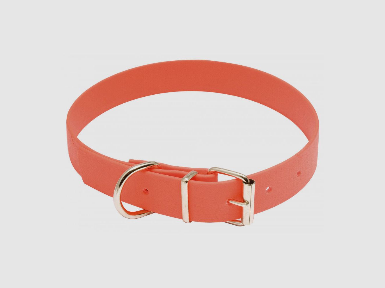 Collare per cane in poliuretano arancione fluorescente - Country