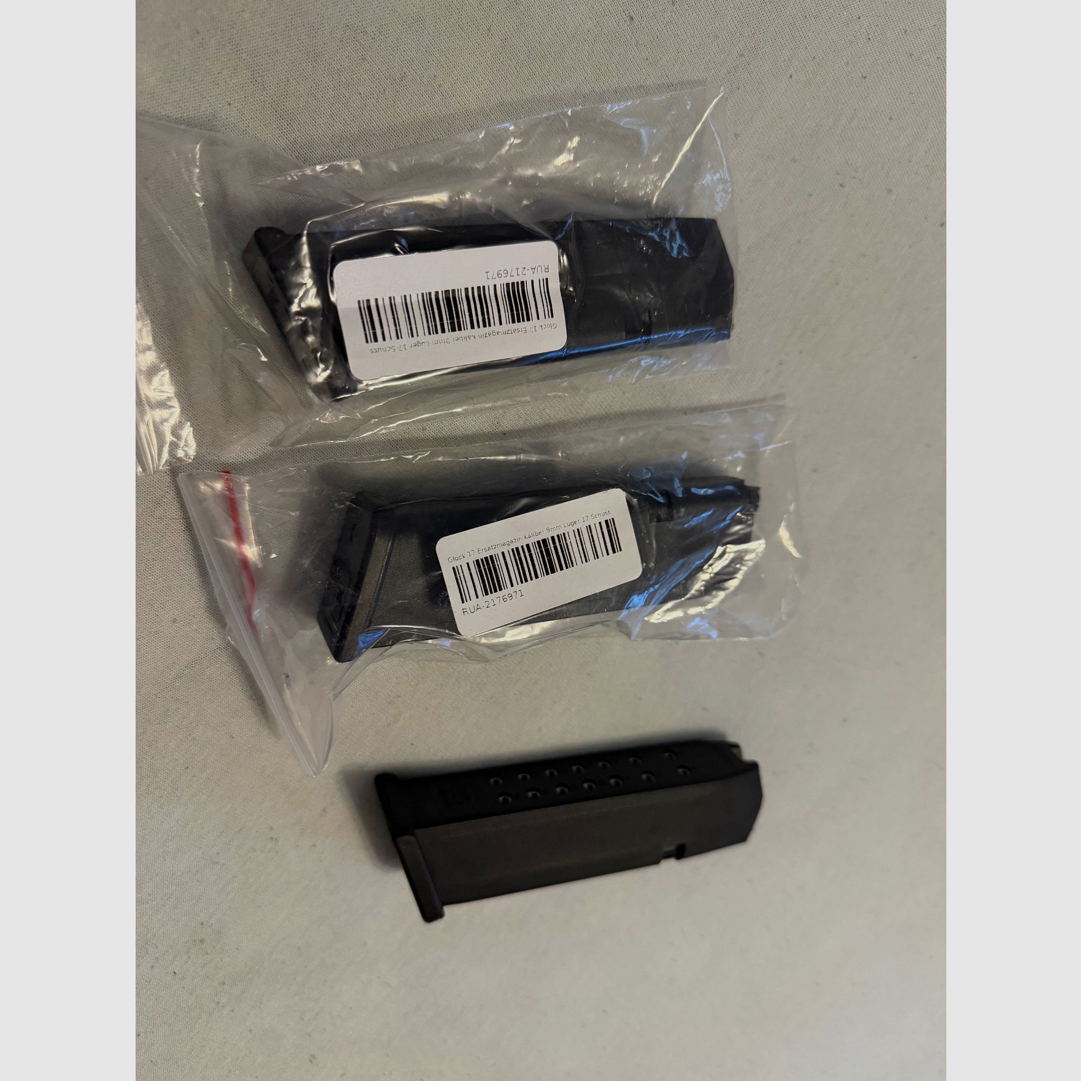 Glock 17 Ersatzmagazin Kaliber 9mm Luger 17 Schuss