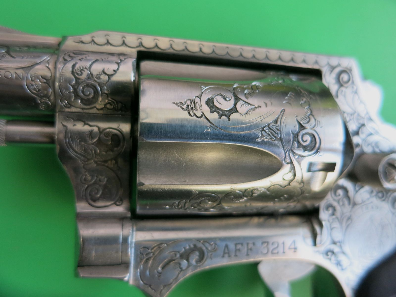 Revolver Smith&Wesson Mod. 60, .38 S&W Special, 2" loop, roestvrij staal, Combat-Waffen Oschatz #92