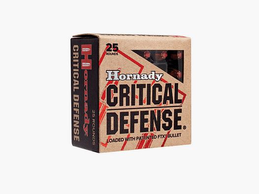 Hornady 125grs Critical Defence 25STK .357Mag