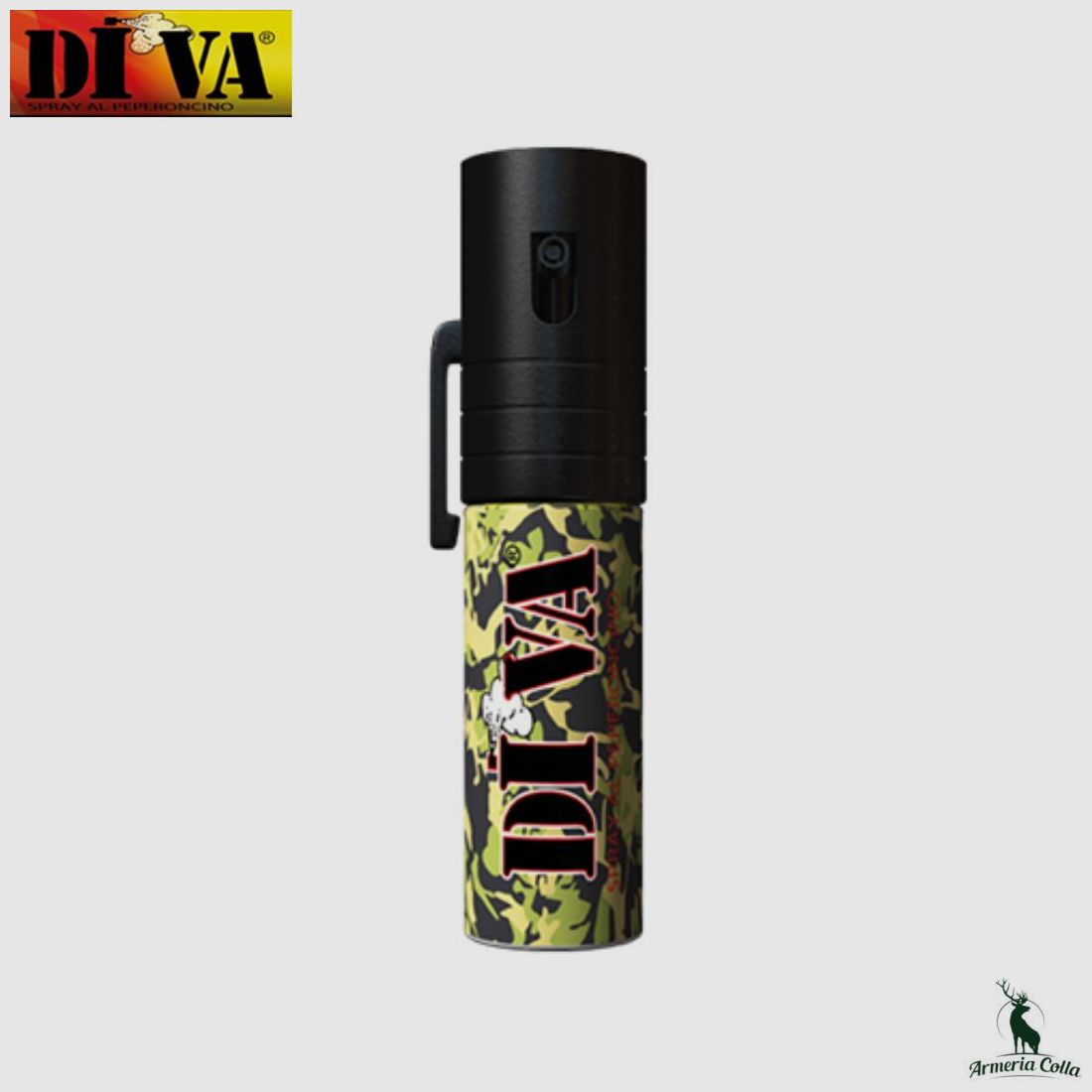DiVa Spray Anti-agression au Piment col. Camo