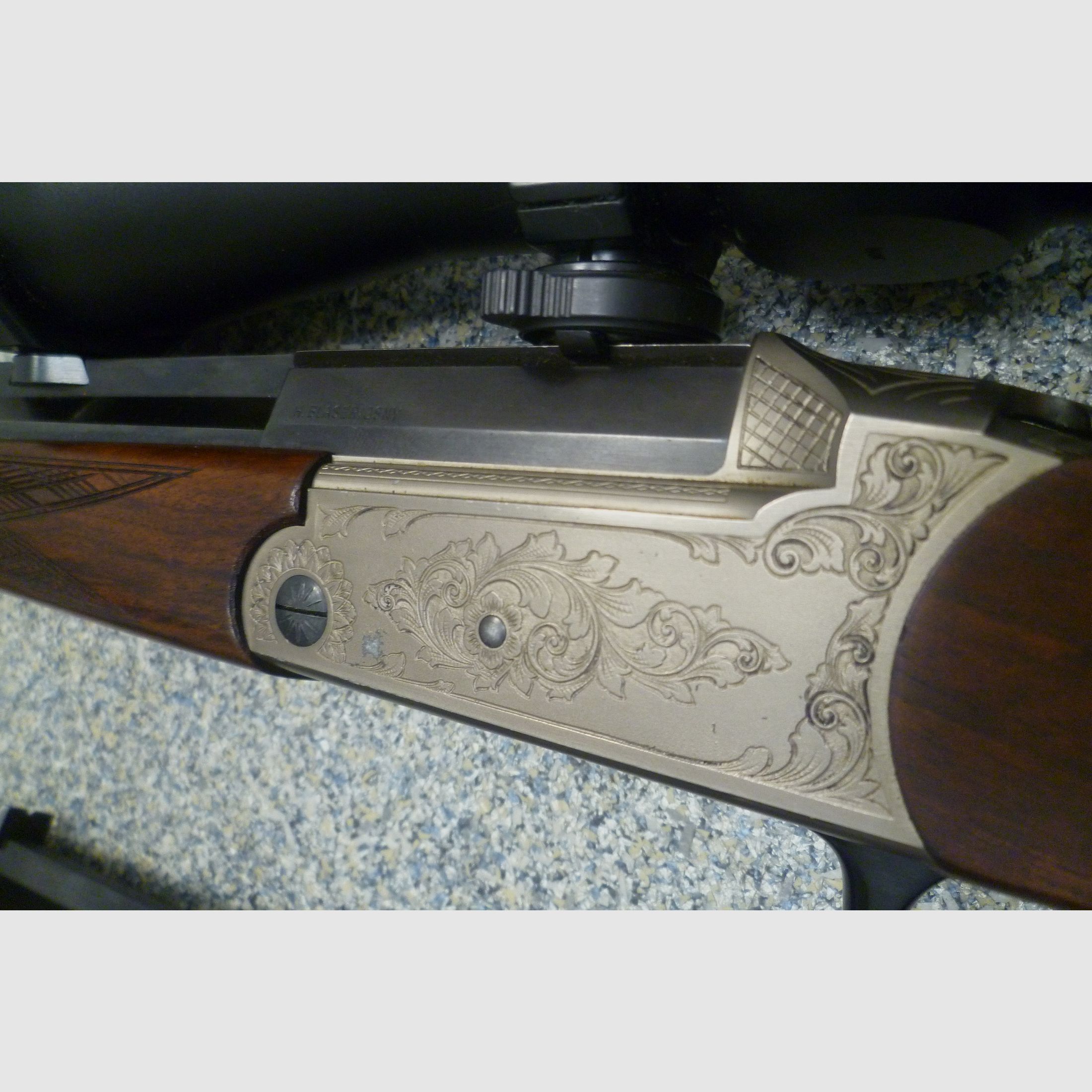 Blaser Kipplaufbüchse K770 5,6x50R Magnum mit Austauschlauf K77 8x68S