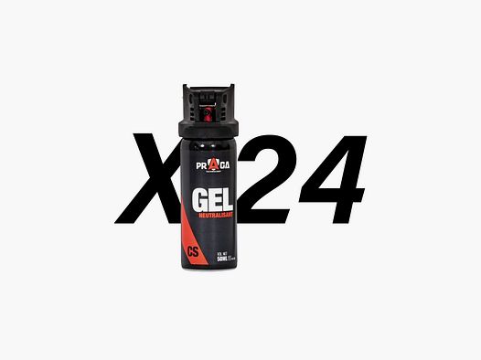 Pack Praga Technology bombe gel cs 50ML X24