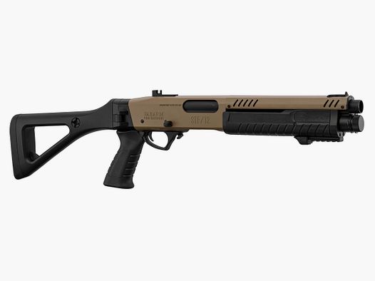 Replika Strzelby Pump-Action BO Manufacture FABARM STF12 Initial TAN Gaz